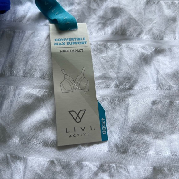 NWT Livi Active Lanebryant adjustable strap sports Bra 42DDD - Picture 5 of 5